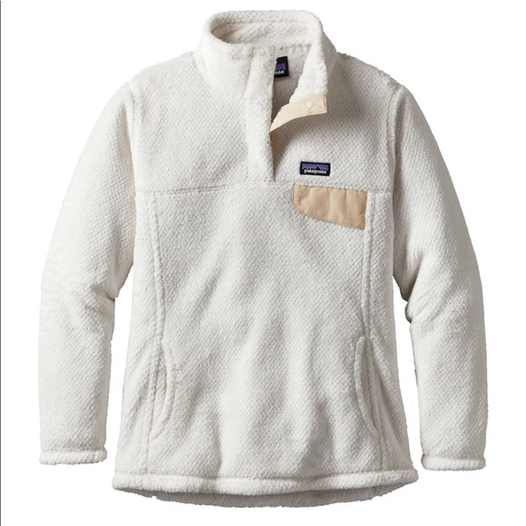 Patagonia Tops - Patagonia White Fleece Pullover